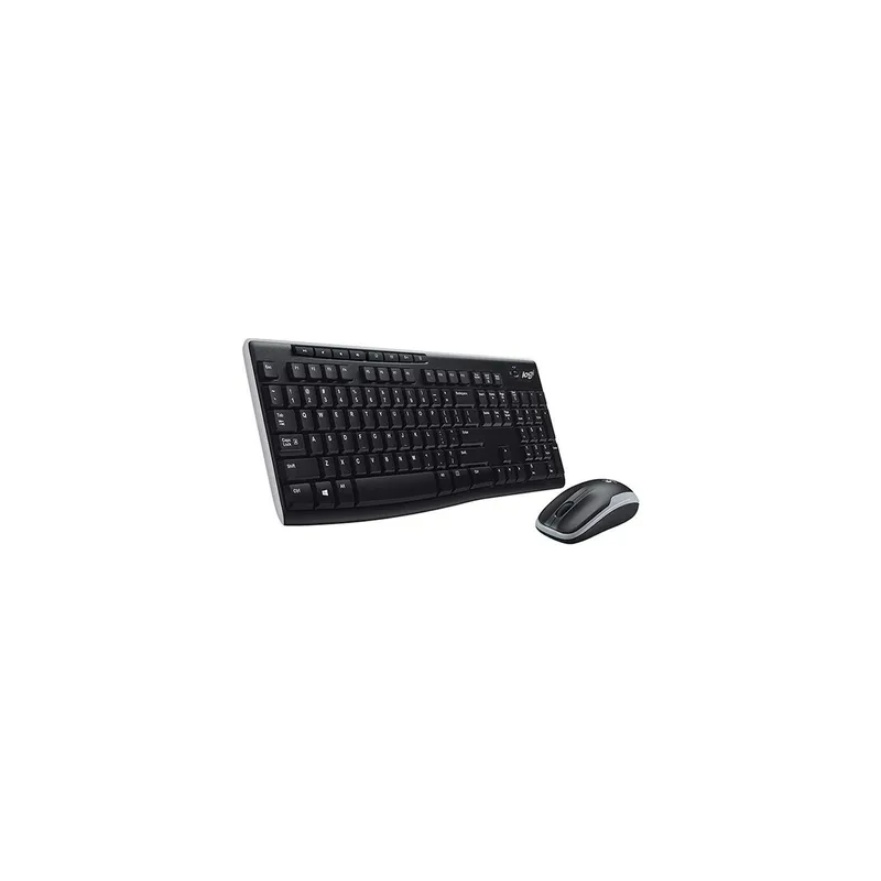 Logitech MK270 Wireless Keyboard And Mouse Black