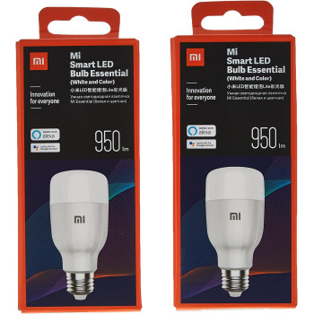 Mi Smart Led Bulb Essential (White And Color), 950Lm, Pack Of 2, 1, 2Pcs Mi Bulb