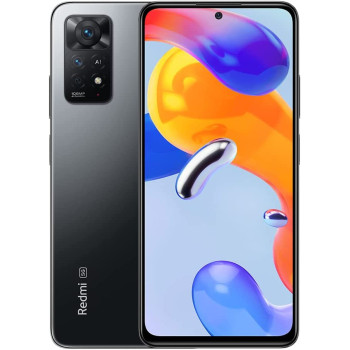 Xiaomi Redmi Note 11 Pro 5G (Graphite Gray, 8GB RAM, 128 GB Storage)- 120Hz, FHD+ AMOLED DotDisplay, 108mp with 2MB Macro Camera