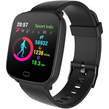 IQ TOUCH Active X5 Smart Watch / IP68 Water proof / Dust proof / 1.3" One touch display / Activity Tracker / Up to 5 days working time / Compatible with iOS & Android