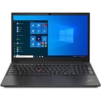 Lenovo 2021 Latest Lenovo ThinkPad E15 Gen 2 Laptop 15.6" FHD Anti Glare Display Core I7-1165G7 Upto 4.7GHz 8GB 512GB SSD Intel Iris Xe Graphics Fingerprint Eng-Arb Key WIN10 Pro Black