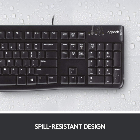 Logitech 920-002479 Keyboard K120 For Business Us Intl Layout US